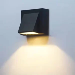 White or Black LED Projector Wall Washer Light, Indoor Wall Sconce, IP65 Waterproof