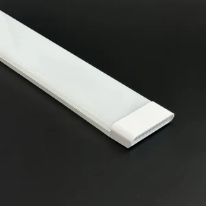 Wide 100mm LED Purification Light Housing Kit 1.2m Square Iron Shell Dimmable High CRI80 for Laboratory Clean Room