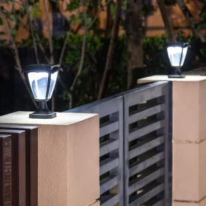 Wide Angle 3-Head LED Solar Light Waterproof Outdoor Security Motion Sensor Lamp for Pathway Yard Driveway