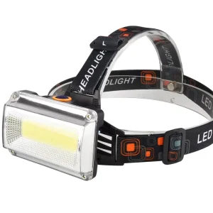 Wide Range LED Mountain Bicycle Head Light USB Rechargeable Accessories Night Riding Walking Camping Headlamp 18650