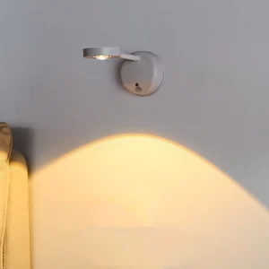 Wireless Indoor Rechargeable Motion Sensor Magnetic Wall Mount LED Spot Night Light