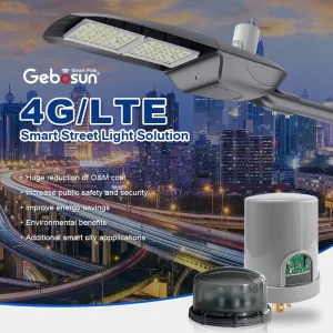 Wireless NEMA/Zhaga 4G/LTE Smart LED Street Light Control System