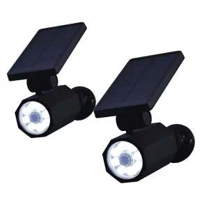 Wireless Waterproof Security Motion Sensor Light Solar Dummy Surveillance CCTV Wall Light