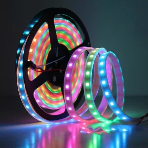 Ws2812B Pixel Strip Light Ws2811 Ws2812 Rgbic Addressable Rgb Bar 12V Controller Tube Dream Color Module Led Strip