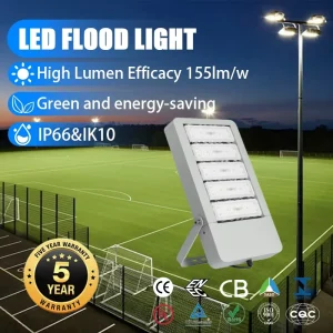 XINDECO IP66 Waterproof LED Flood Light 20W 240W SMD5050 LED Street Light with Photocell for Road