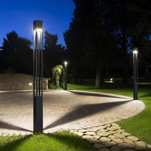 Xinlei Low Voltage 24V 10W Outdoor Waterproof Round Q235 Landscape Lighting Garden Lawn Path Light 3m 40m
