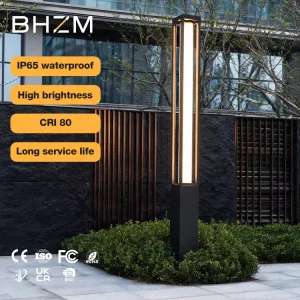 Yard Park Square Shape LED Garden Lights Aluminum Heat Resistance IP65 Rating Waterproof 30W Outdoor Street Lights