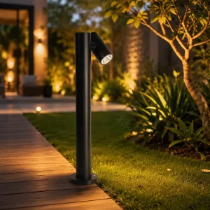 Yard Pathway Outdoor Modern Bollard LED Light 10W Landscape Garden Post Lawn Lamp