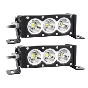 Yiyuan 3 Inch LED Pod Light 30W 3000LM IP67 Spot Flood Combo Beam 10 30V DC 6000 6500K for Truck SUV ATV 4×4 UTV