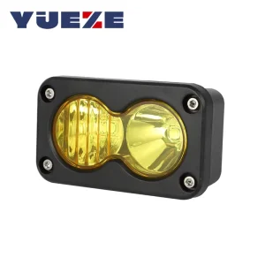 Yueze 3INCH 20W 3000K Yellow Spot Flood Led Pod Combo Headlight Off road Fog Lamp Roof Rack Light Car Light 12 24V