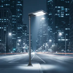 certified and DLC certified Outdoor LED Street Lights 162lm w 150W Aluminum Alloy Body for Road Lighting 5 Years Warranty
