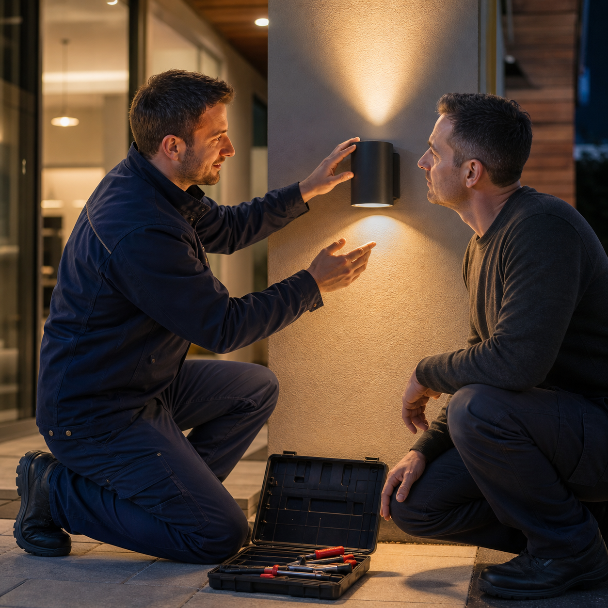 Loong Outdoor Lighting production and support team